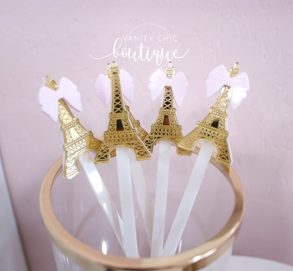 Eiffel Tower Coffee Stirrers