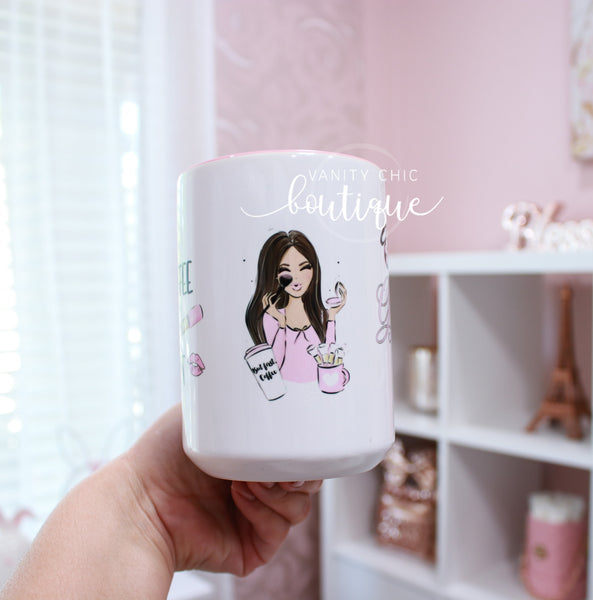 Coffee, Glam, Repeat Coffee Mug