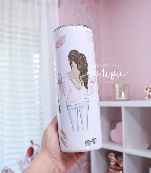 Pink Target Tumbler