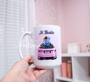 Hi ( Fashion Girl ) Coffee Mug