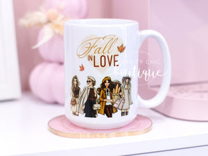 Fall in Love coffee mug