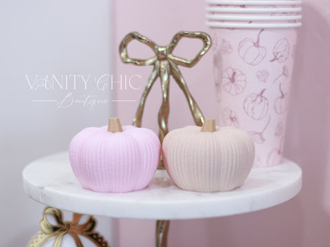 Mini 3d Printed Pumpkin tiered tray decor