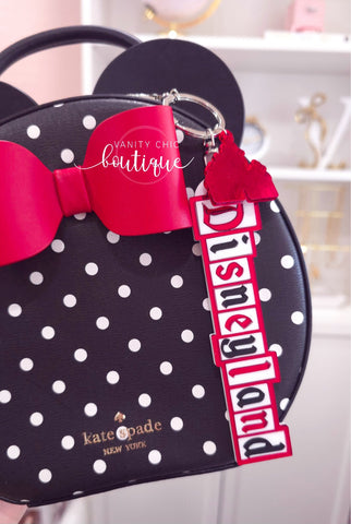 Original M keychain/ Bag Charm