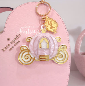 Princess Carraige Keychain/ Bag Charm