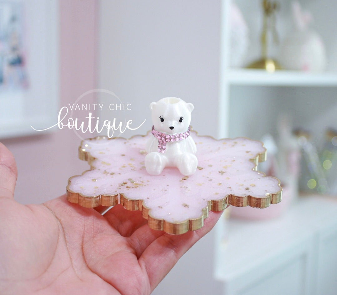 Bundle Sale/ Polar Bear Princess/ Snowflake Coaster