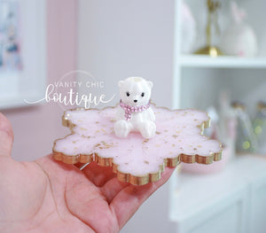 Bundle Sale/ Polar Bear Princess/ Snowflake Coaster