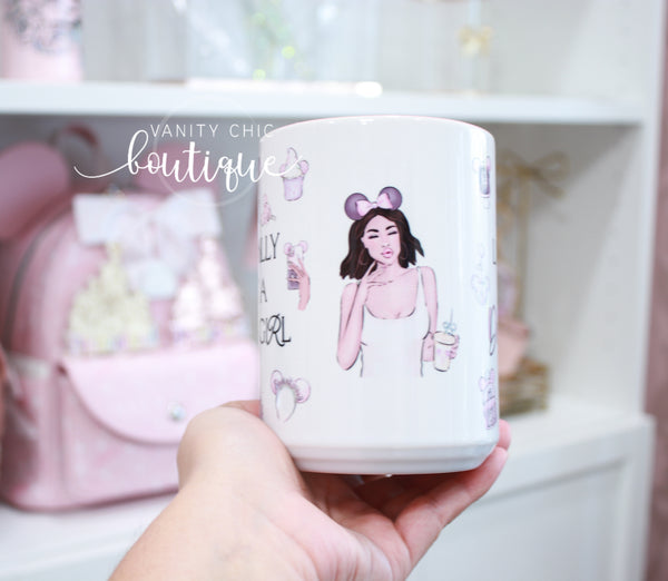 Park Girl Coffee Mug