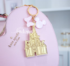 Fairytale Castle Keychain/Bag charm