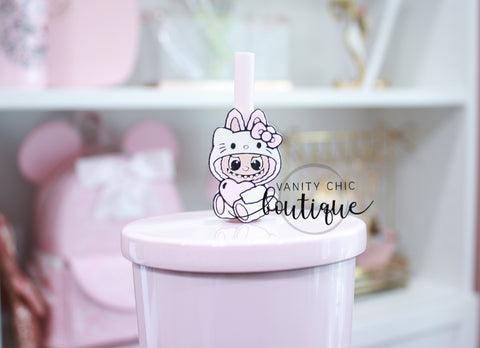 Ready To Ship HK Monster Straw Topper