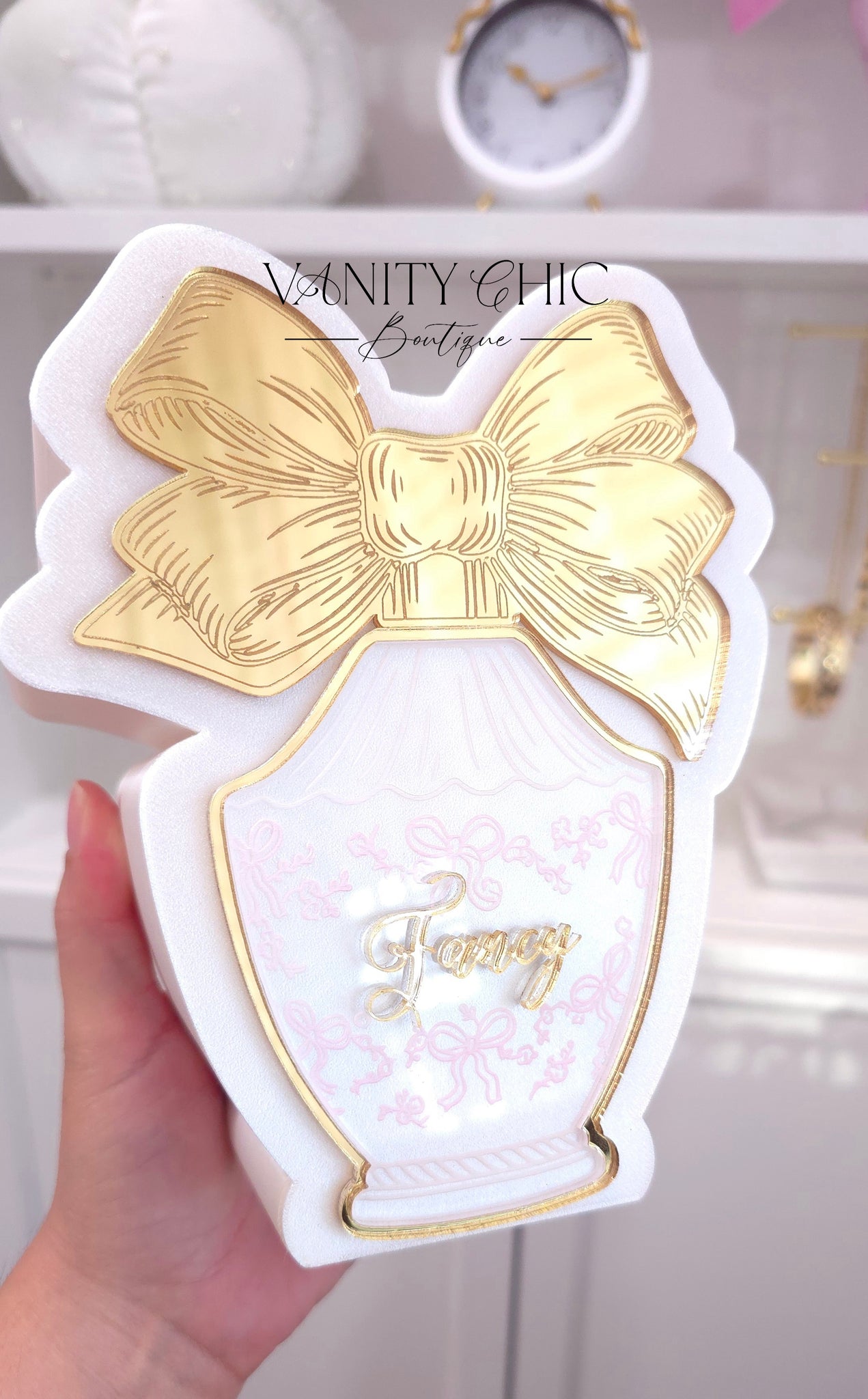 Fancy Perfume Bottle Holder