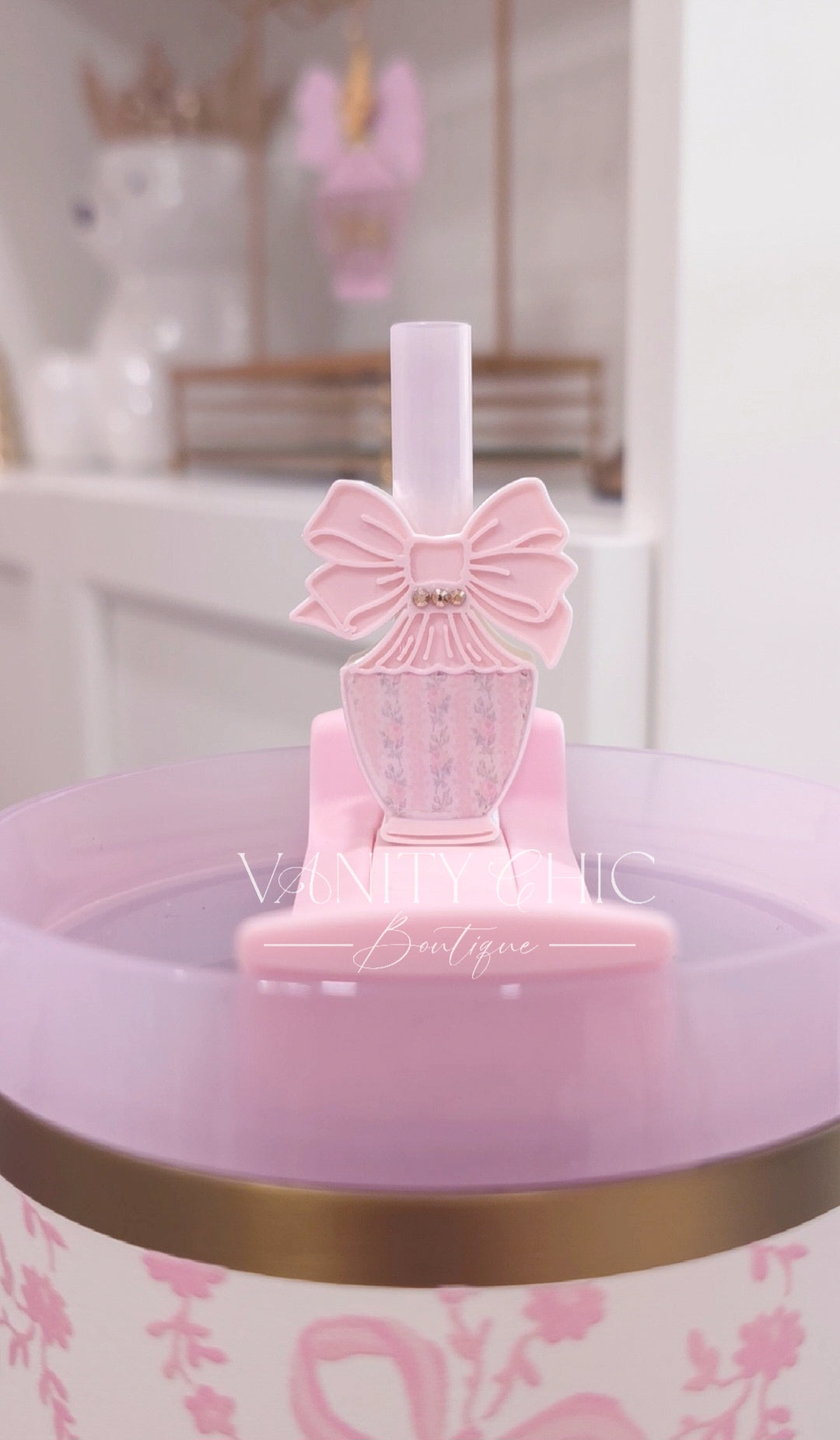 Fancy Perfume Straw Topper – VanityChicBoutique