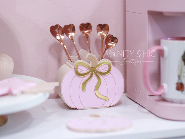 Coquette Pumpkin Holder