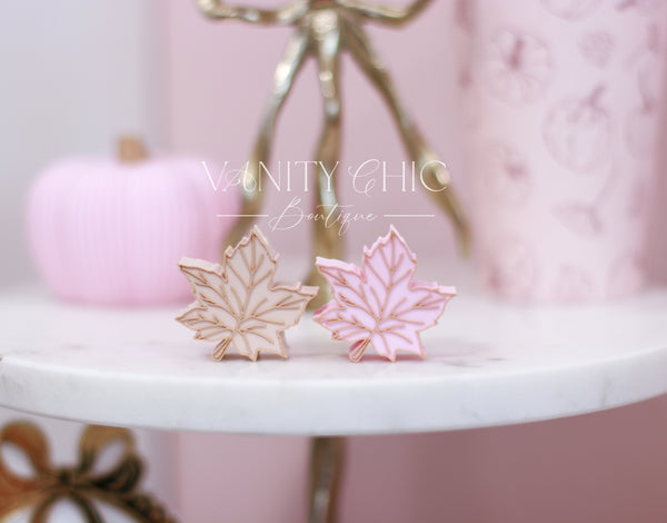 3D Maple Leaf Straw Topper