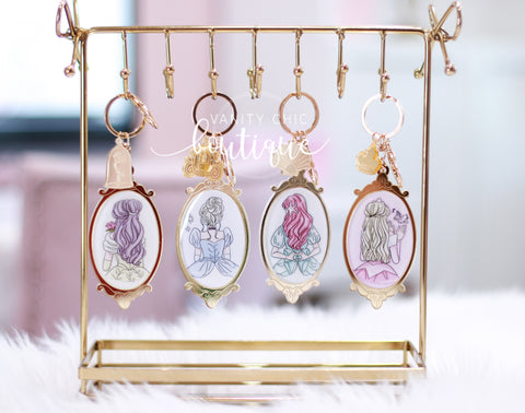 Enchanted Princess Keychain/Bag Charm