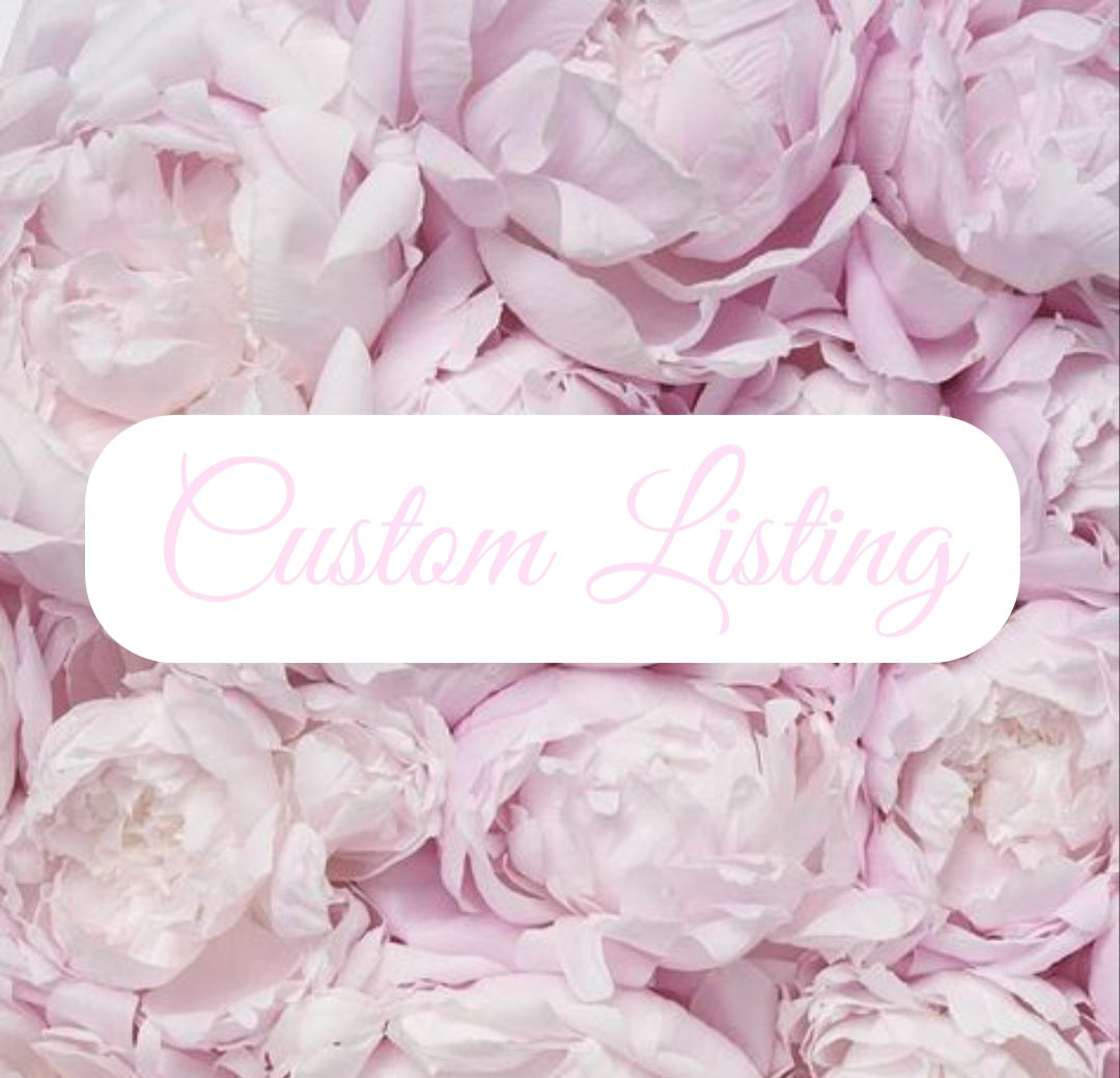 Custom Listing for Lisy