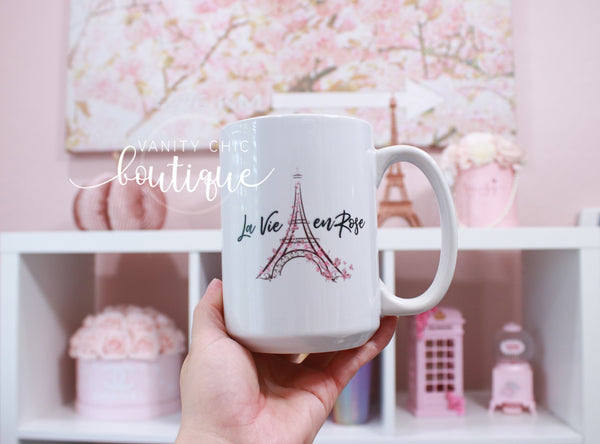 Paris/ La Vie en Rose Mug