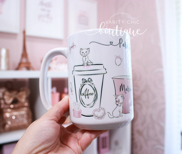 Paris Je'taime / Lil Lady Coffee Mug