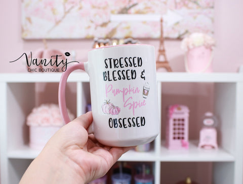 Pumpkin Spice Obsessed Mug