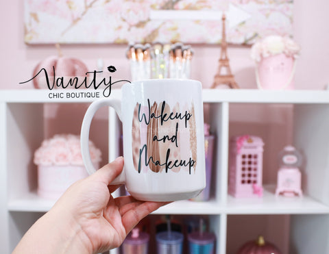 Wakeup And Makeup Mug