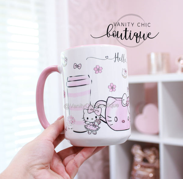Pink N Pretty Kitty Mug
