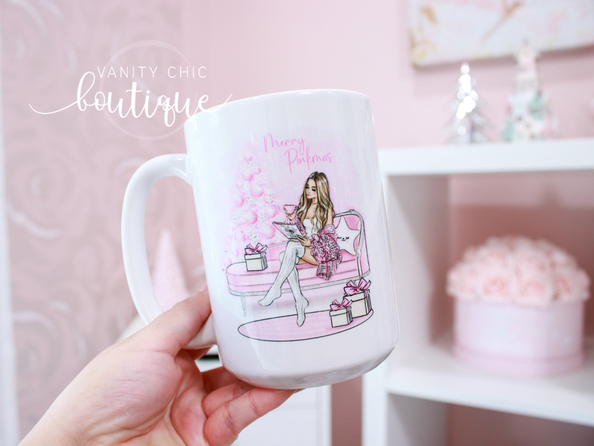 Merry Pinkmas Mug